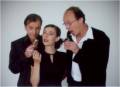 Die 2. Staffel des interaktiven Hörspiels "Bei Anruf Soap", hier mit Cyrill Berndt und Mai Horlemann